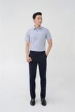  Quần kaki nam ống suông Merriman mã THMKP027 có ly màu Navy 