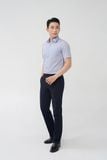  Quần kaki nam ống suông Merriman mã THMKP027 có ly màu Navy 