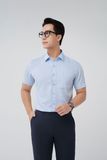  Áo sơ mi nam vải bamboo ngắn tay Merriman mã THMOS478 thoáng mát 