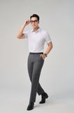  Áo sơ mi nam caro sợi tre cao cấp Merriman mã THMOS481 