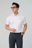  Áo sơ mi trắng nam Merriman mã THMOS488 chất liệu sợi tre 