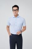  Áo sơ mi cao cấp nam màu xanh Merriman mã THMOS493 