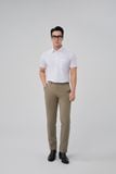  Áo sơ mi trắng nam Merriman mã THMOS497 chất liệu sợi sồi 
