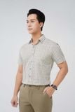  Sơ mi nam caro Merriman mã THMOS501 sợi bamboo cao cấp 