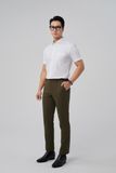  Áo sơ mi trắng nam tay ngắn Merriman mã THMOS503 