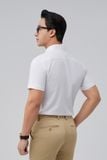  Áo sơ mi trắng nam ngắn tay Merriman mã THMOS504 