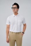  Áo sơ mi trắng nam ngắn tay Merriman mã THMOS504 