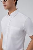  Áo sơ mi trắng nam ngắn tay Merriman mã THMOS504 