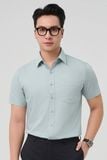  Áo sơ mi nam cao cấp Merriman mã THMOS510 màu MINT 