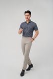  Áo sơ mi nam sợi tre họa tiết caro Merriman mã THMOS513 