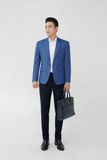  Áo khoác blazer nam cao cấp Merriman mã THMOV052 màu BLUE 