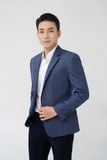  Áo khoác blazer nam cao cấp Merriman mã THMOV054 màu NAVY 