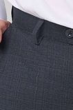  Quần tây công sở nam không ly Merriman mã THMP071 màu D.Grey 