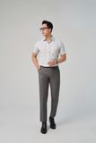  Quần tây công sở nam không ly màu Grey Merriman mã THMP071 