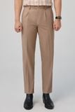  Quần tây nam công sở có ly lưng tangdor Merriman mã THMPP070 màu Mocha 