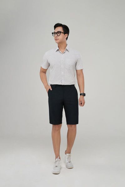 Bật mí cách diện outfit đẹp với quần short phối áo sơ mi nam
