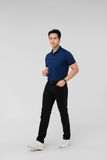  Áo thun nam cao cấp Merriman mã THMTS059 màu NAVY 
