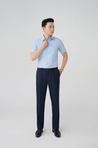 Quần ống suông nam đi với giày gì cho outfit thêm phần hoàn thiện?