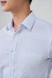  Áo sơ mi nam họa tiết dài tay Merriman mã THMCL227 