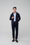  Áo khoác nam cao cấp Merriman mã THMKJ013 màu Navy 