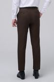  Quần tây nam công sở không ly Merriman mã THMP067 màu D.BROWN chất liệu nano 