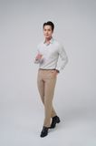  Áo sơ mi nam sợi tre tay dài Merriman mã THMOL479 cao cấp 