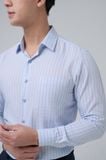  Áo sơ mi nam caro tay dài Merriman mã THMOL483 sợi tre 