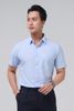  Áo sơ mi công sở nam cao cấp tay ngắn Merriman mã THMOS473 màu BLUE 