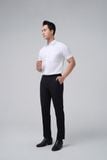  Quần tây nam không ly Merriman mã THMP069 màu đen 