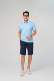  Quần short nam cao cấp Merriman mã THMQS052 màu NAVY 2 