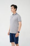  Áo polo nam cao cấp Merriman mã THMTS044 màu grey 