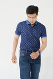  Áo polo nam cao cấp Merriman mã THMTS048 họa tiết thời trang 