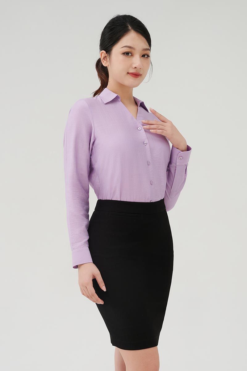 NEW] Chân váy bút chì 60cm 2 lớp sẻ sau thời trang công sở đủ màu | Shopee  Việt Nam