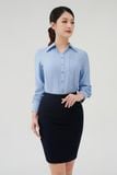  Chân váy nữ công sở Merriman mã THWSK07 màu Navy 