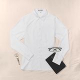  Áo sơ mi nữ trắng công sở Merriman mã THWSL022 