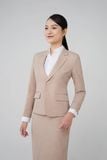  Áo vest nữ công sở Merriman mã THWV6 màu Beige nano cao cấp 