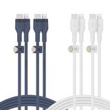  Cáp Belkin BOOST ↑ CHARGE Flex Type C to Lightning 30W (No Box) 