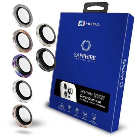  Viền Lens Camera iPhone 16 Series Hoda Sapphire 