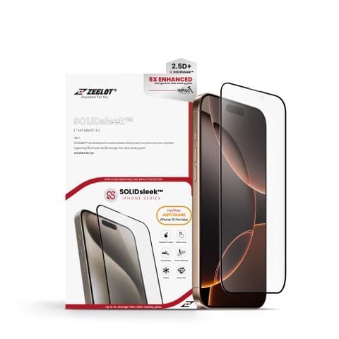  Kính cường lực Zeelot chống vân tay dành cho iPhone 16 series 