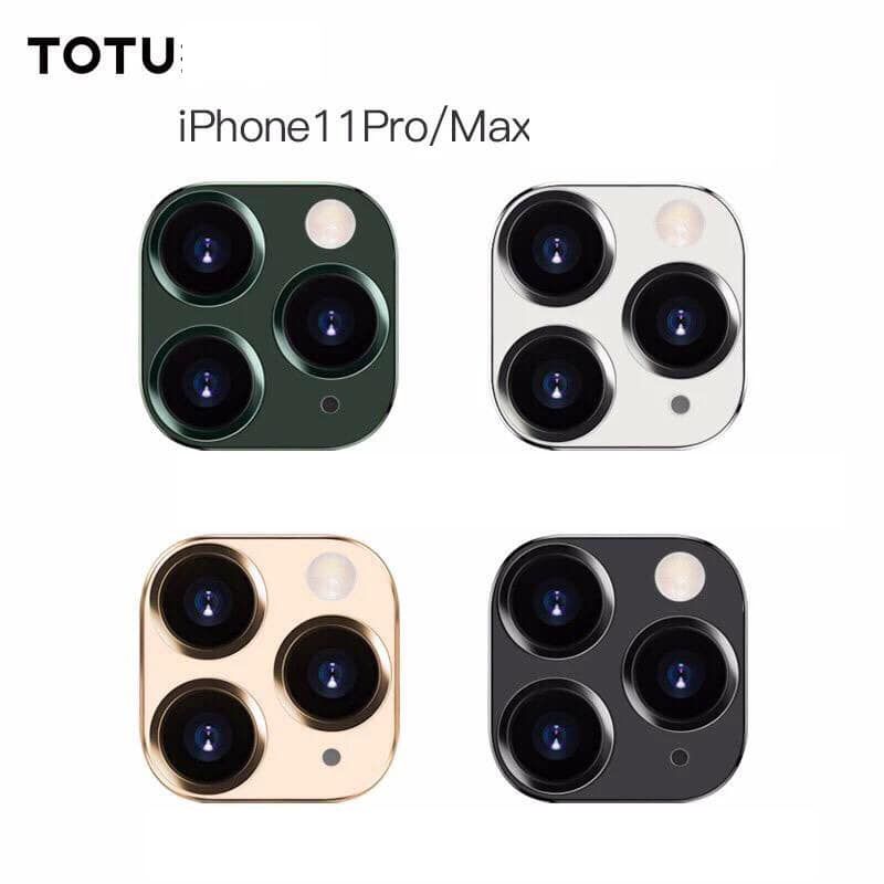  Cường lực bảo vệ Camera iPhone 11 Series Totu 
