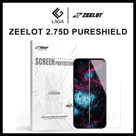  Kính cường lực Zeelot trong suốt không viền dành cho iPhone 12 series 