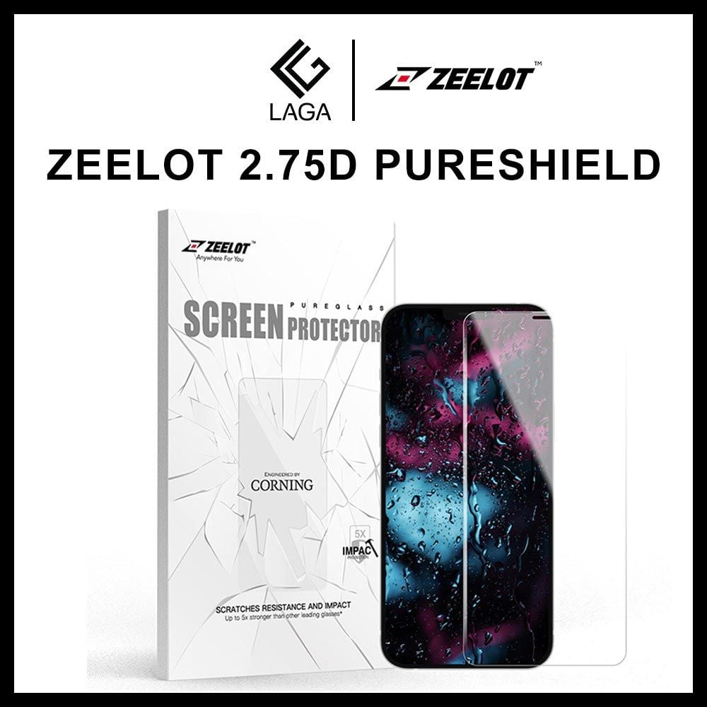  Kính cường lực Zeelot trong suốt không viền dành cho iPhone 12 series 