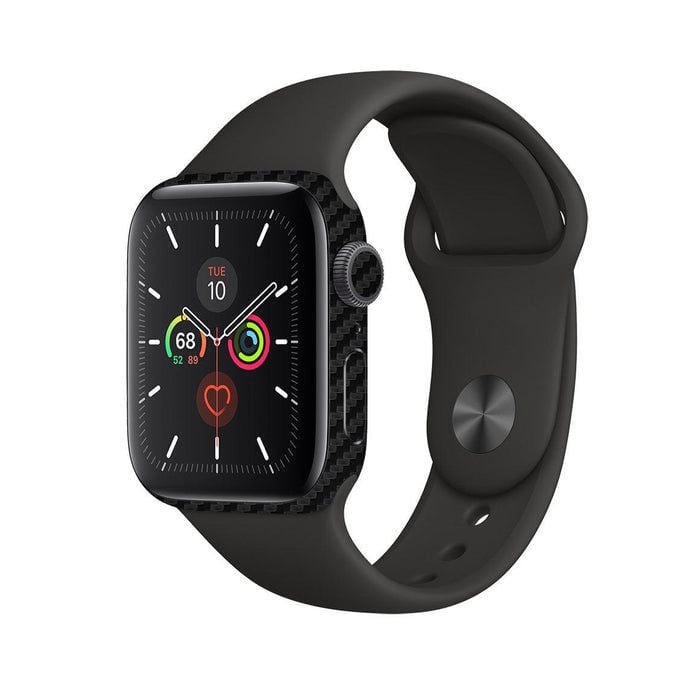  Skin Apple Watch Black Carbon Fiber 