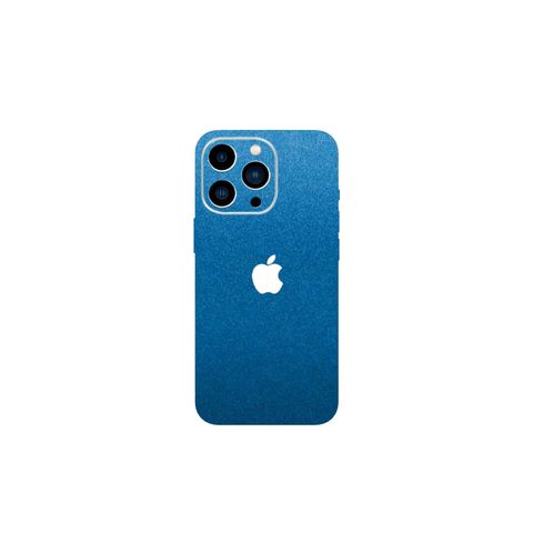  Skin iPhone Blue Metallic 