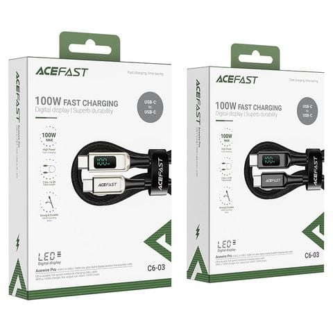  Cáp sạc ACEFAST Type C to Type C 100W (2m) - C6-03 