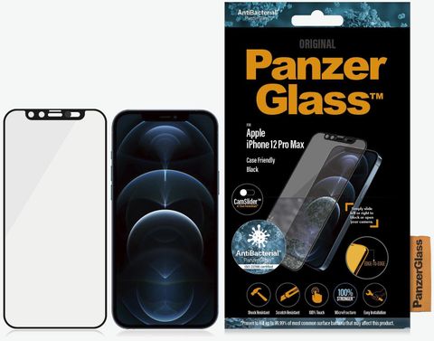  Kính cường lực trong suốt Panzer dành cho iPhone 12/ 12 Pro/ 12 Pro Max 