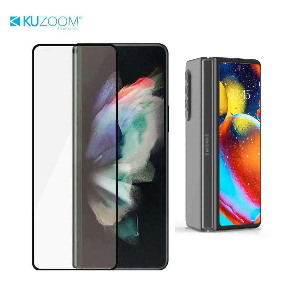  Kính cường lực Kuzoom trong suốt dành cho Samsung Z Fold 