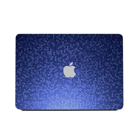  Skin Macbook Deep Blue Honeycomb 