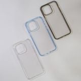 Ốp lưng trong suốt viền màu Likgus JI iPhone 15 Series 