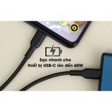  Cáp sạc nhanh C to C Belkin 60W 100cm (No Box) 